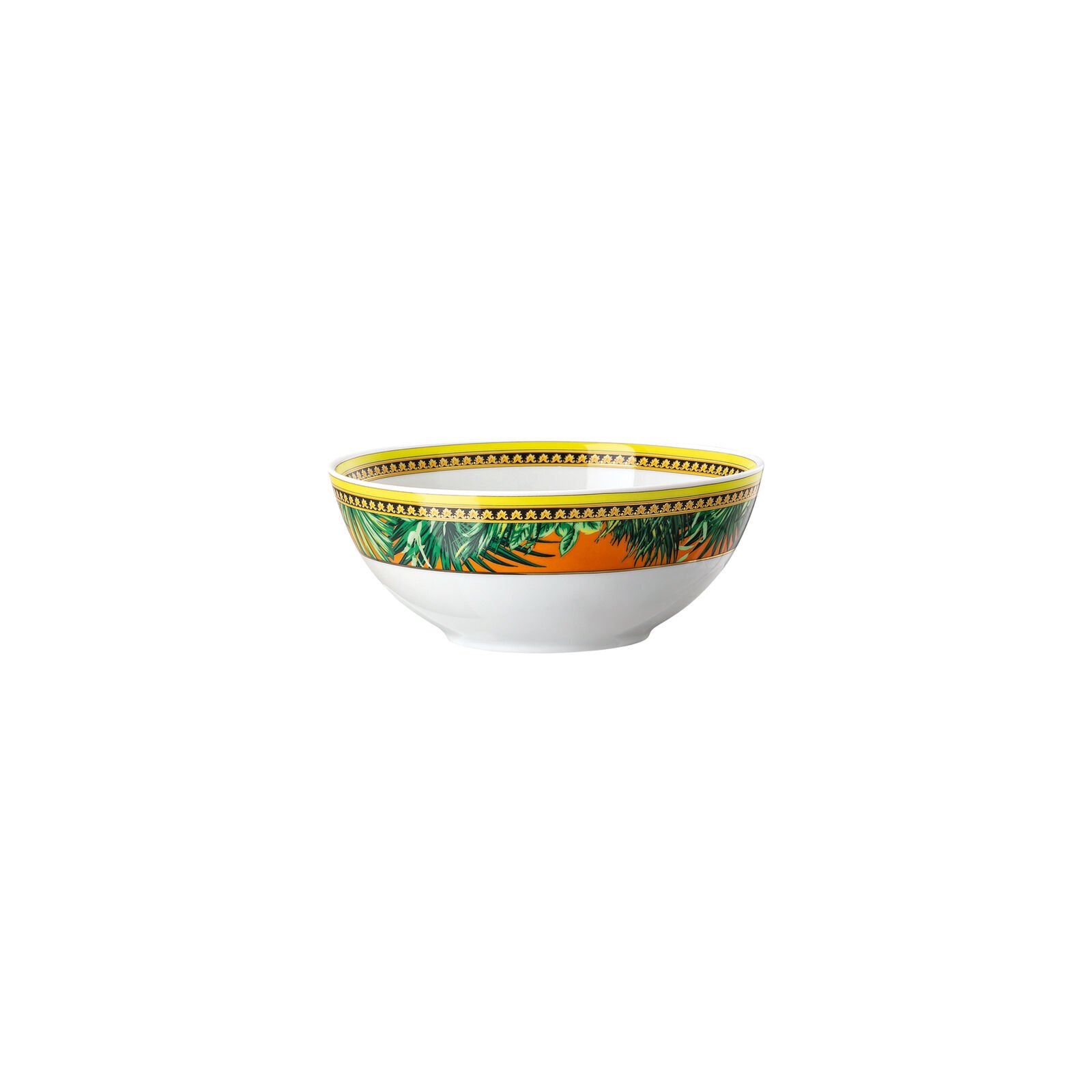Versace Jungle Animalier Cereal Bowl 15 cm – Luxury Multicolor Porcelain Tableware
