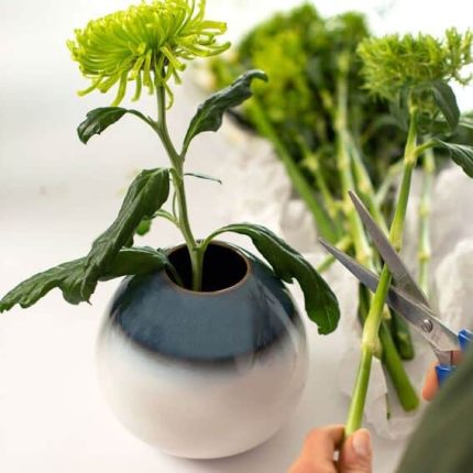 Lave Home Drop vase bleu small - Image 2