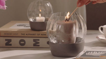 Rose Garden Ho Tealight holder - Image 2