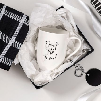 Statement Mug Don't talk to me - Image 2