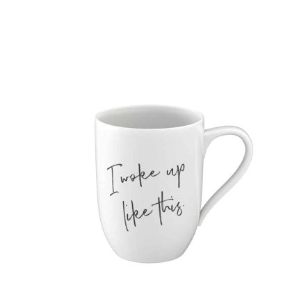 Statement Mug wok up like this