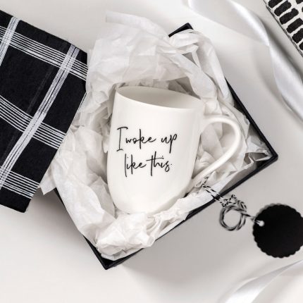 Statement Mug wok up like this - Image 2