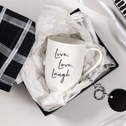 Statement Mug Live Love Laugh - Image 3