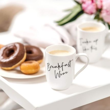 Statement Mug Breakfast Wine - Image 3