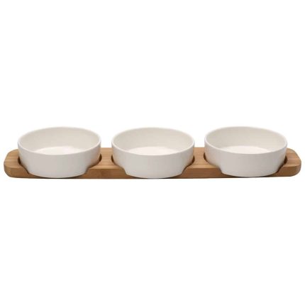 Topping platter set 4pcs.