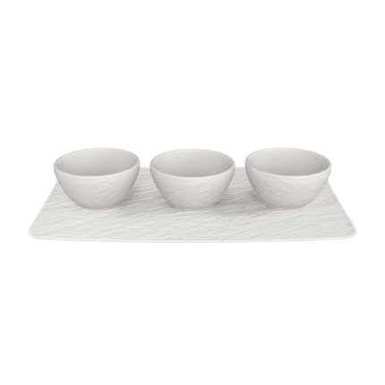Manu.Rock.bla.Dip bowl Set4pcs