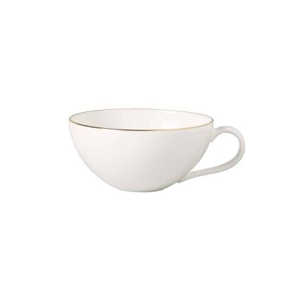 Villeroy & Boch Anmut White Tea Cup – 140ml Premium Bone Porcelain