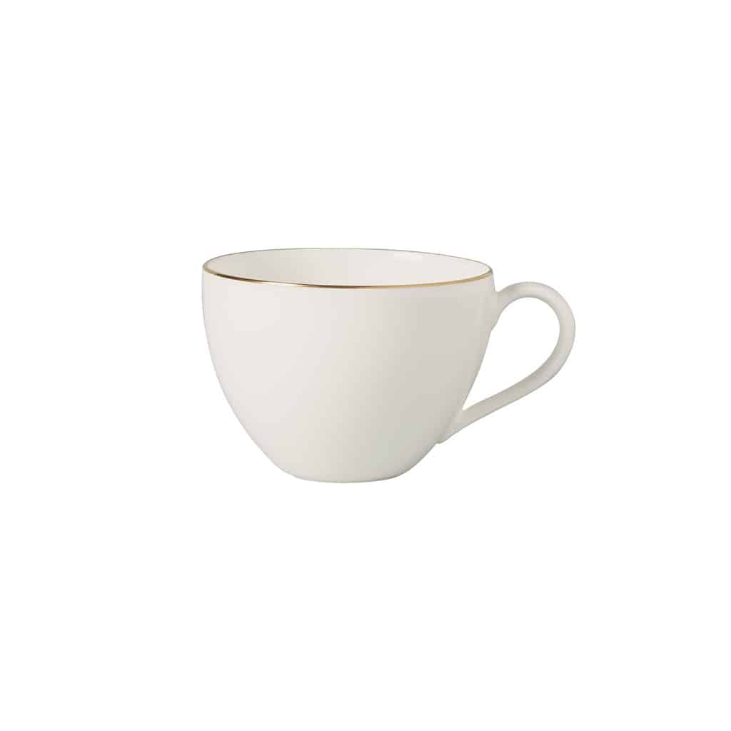 Anmut Coffee Cup White 150 ml Premium Bone Porcelain Villeroy & Boch