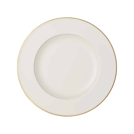 Villeroy & Boch Anmut White Dinner Plate – 27.7 cm round luxury bone porcelain