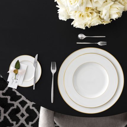 Villeroy & Boch Anmut Gold Bread Plate White Ø16.4 cm - Image 2