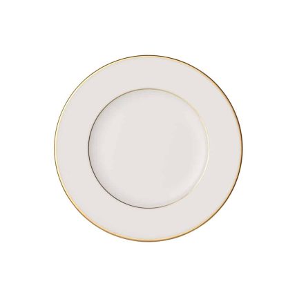 Luxury Anmut Bread Plate Ø16.4 cm White – Premium Bone Porcelain