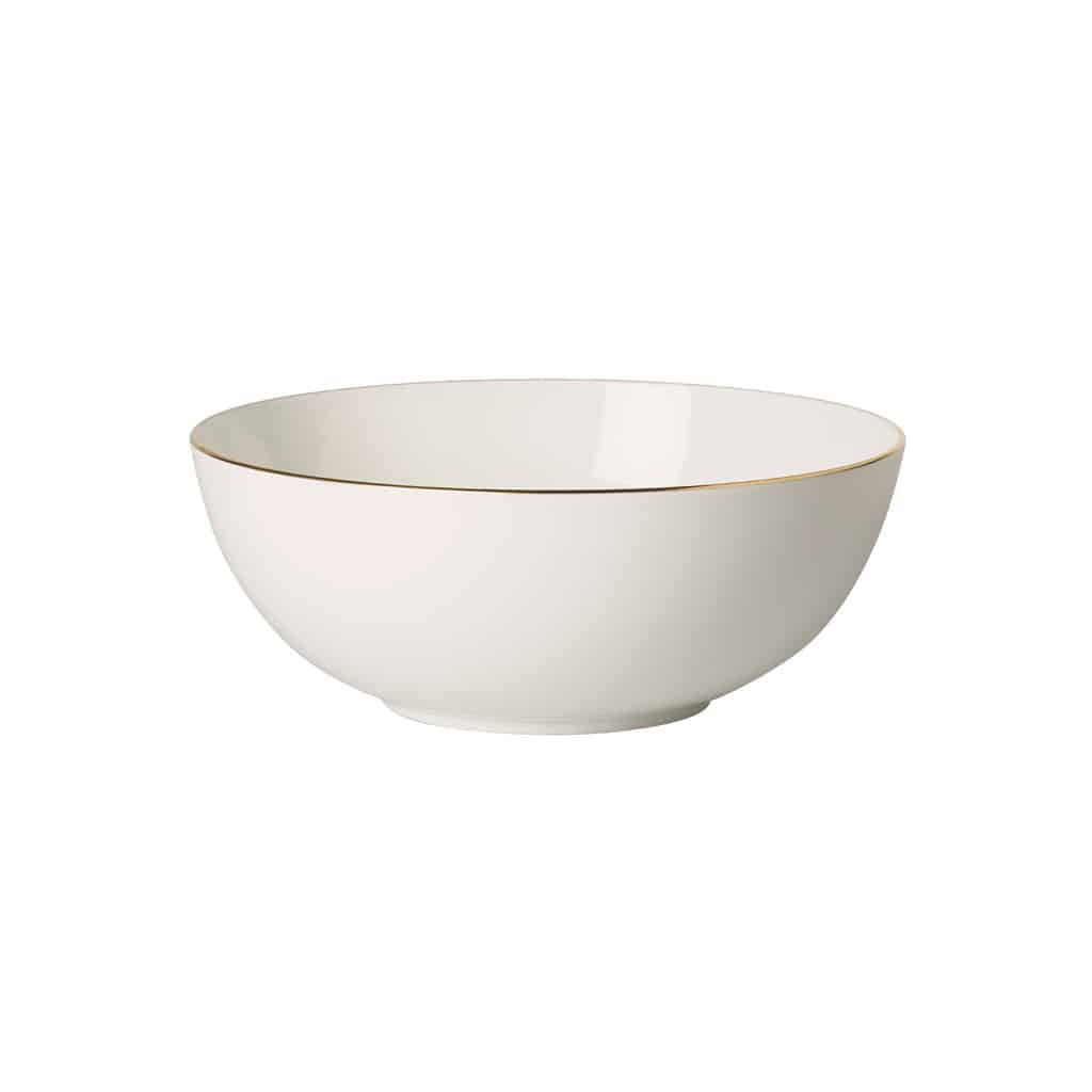 Anmut White Salad Bowl 1.5L – Premium Bone Porcelain by Villeroy & Boch
