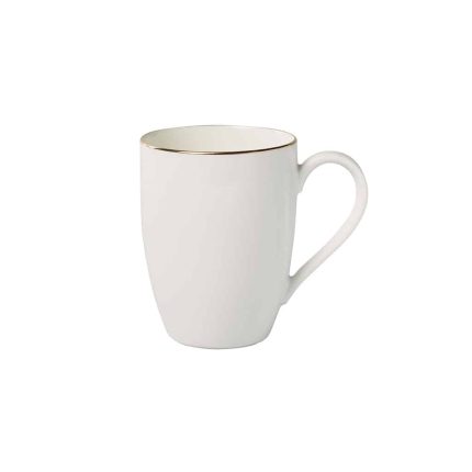 Luxury Anmut White Mug 300 ml by Villeroy & Boch – Premium Bone Porcelain