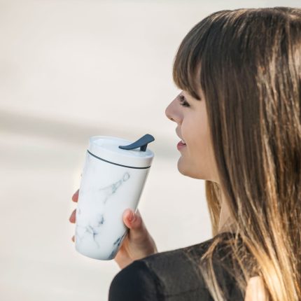 Coffee To Go Mug Marmory 0,35l - Image 3