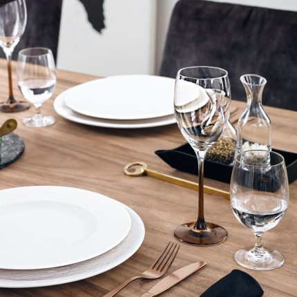 Glass Wh.wine goblet Set 2pcs - Image 2