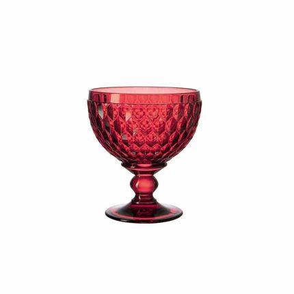 Boston col. Champagne bowl red