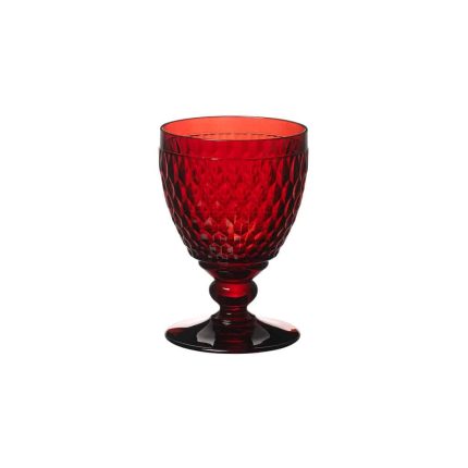 Water goblet red