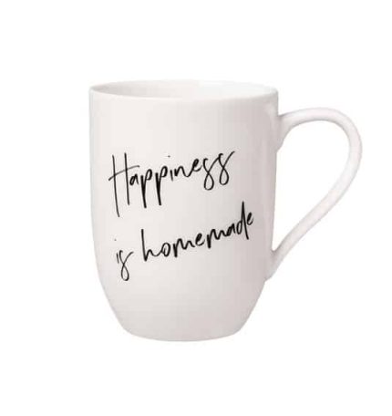 Statement Mug Happiness is hom