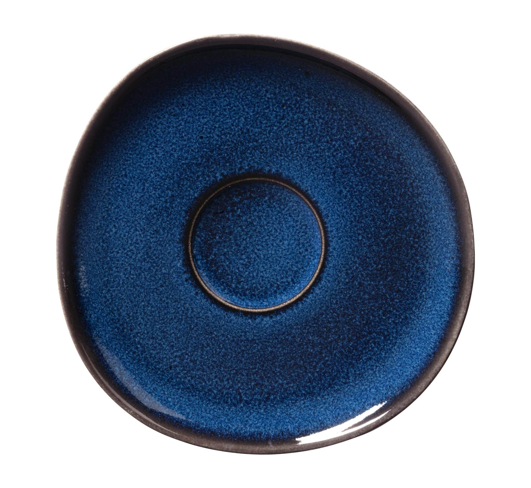 Lave bleu Saucer coffee cup