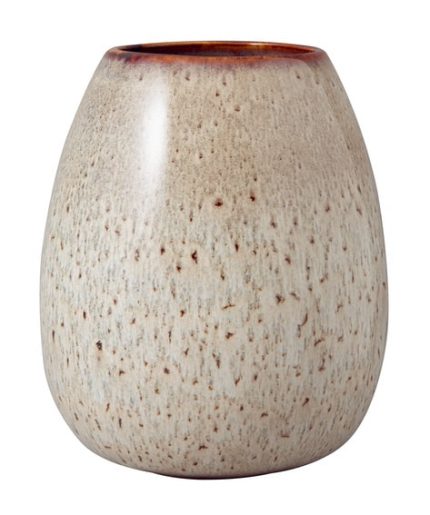 Lave Home Drop vase beige larg