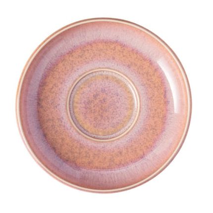 Perlemor Coral Saucer cup 12cm