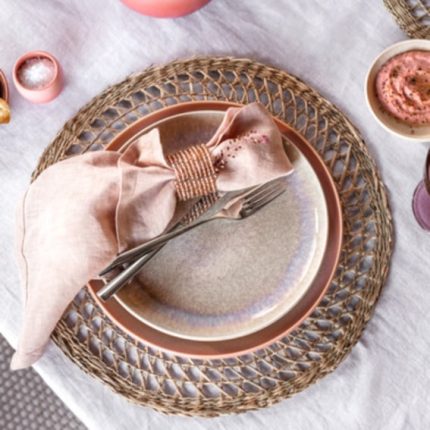 Perlemor Coral Flat plate 27cm - Image 2