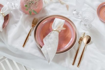 Perlemor Coral Salad plate24cm - Image 3