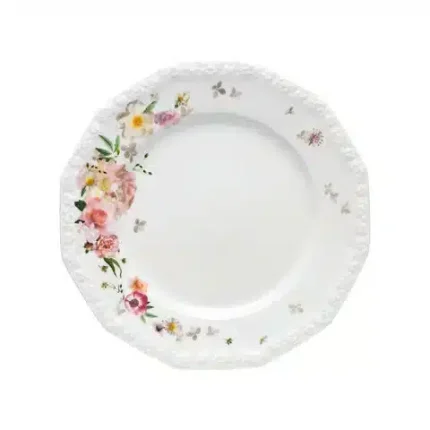 Pink Rose Plate 26 cm