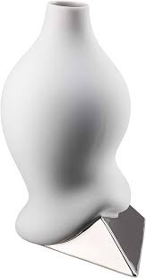 Platin titanisiert Vase 28 cm