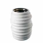 Hop White - Gold Vase 26 cm