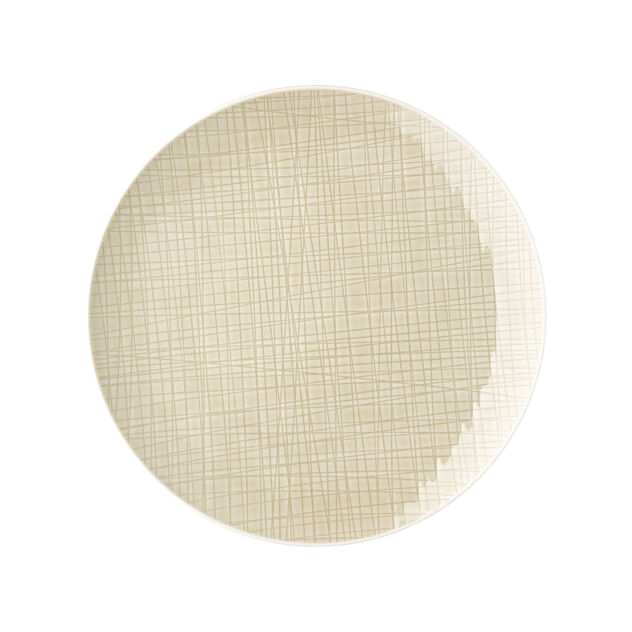 Rosenthal Mesh Colours Cream Plate – Luxury 21 cm Porcelain Rosenthal Mesh Colours Cream Plate – 21 cm Luxury Flat Porcelain