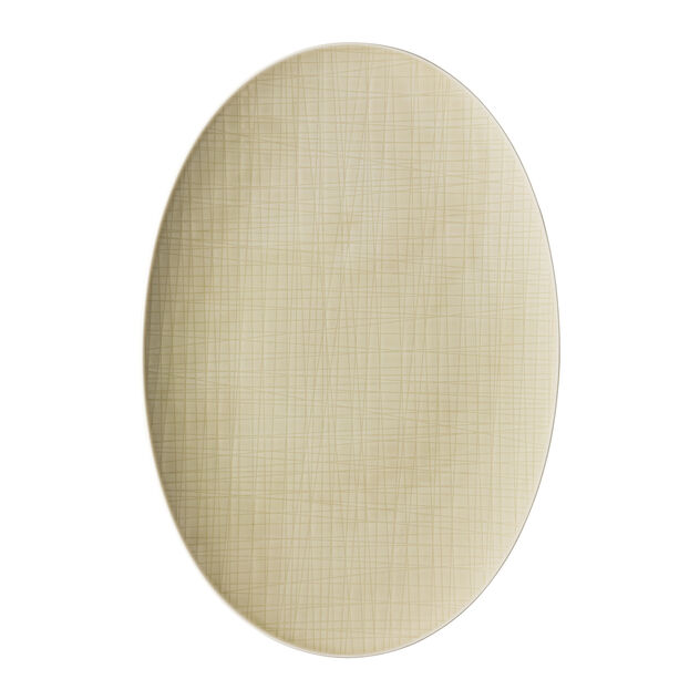 Rosenthal Mesh Colours Cream Platter – 38 cm Luxury Oval Porcelain