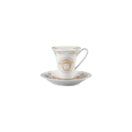 Medusa Gala Cup/Saucer 4 tall