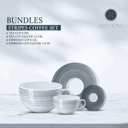 Stripes Coffee Set