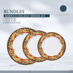 BAROCCO HOLIDAY Dinner Set