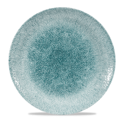RAKU JADE GREEN PLATE 28.8cm