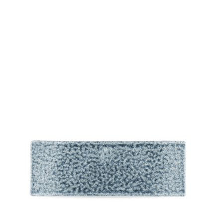 Raku Topaz BlueOblong 25X9