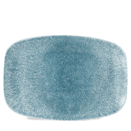 Raku Topaz Blue Platr34.4x23.4