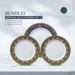 Medusa Blue Dinner Set 2