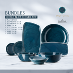 Ocean Blue Dinner Set