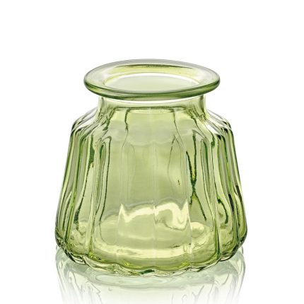 FLO VASE H.10 CM. ACID GREEN