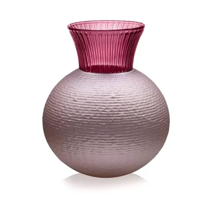 OPHELIA VASE H.25 CM. FUCHSIA