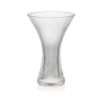 FIORENZA VASE H.27.5 CM. CLEAR