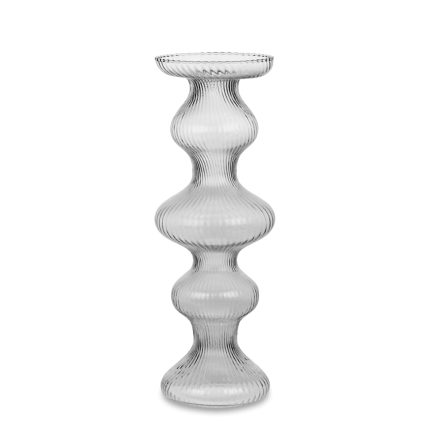 CHIC CANDL 36.8 CM.CLEAR OPTIC