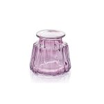 FLO VASE H.10 CM. AMETHYST