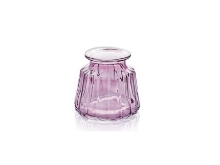 FLO VASE H.10 CM. AMETHYST