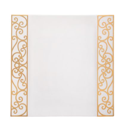 SQUARE SALAD PLATE22.0x22 CM.