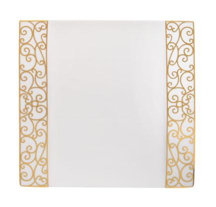 SQUARE PLATTER31.5x31.5 CM.
