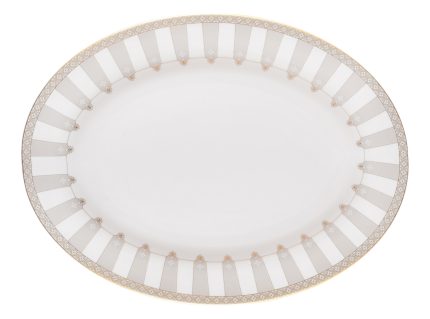 Oval Plater23.5X31.5 Cm.FG