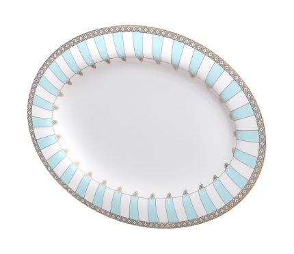 Oval Plater29.0X38.5 Cm.FN - Image 2